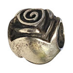 Pandora Sterling Silver Rose Charm Bead 925 ALE Style Flower Bracelet Photo 0
