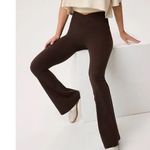 Aerie Arie OFFLINE Real Me high waisted crossover flare leggings size small black, NWT Photo 1