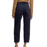 Everlane NWT The Utility Barrel Pants Navy Blue Women’s High Rise Size 10 Photo 1