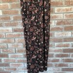 Madewell NWT Ruffled Jumpsuit Fall Floral Small Wide Leg Small Photo 5