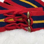 Fabulous vintage British military cord belt Red Photo 1