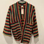 Kathy Colorful Striped Jacket by Kathmandu One Size Fits S-L Photo 0