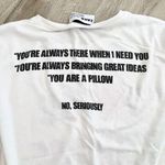 ZARA “I Love You” Logo Silky Soft Top Size M Photo 3