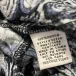 Habitat  Size Small  Top Blouse Button Down Collared Abstract Art to Wear Photo 6