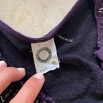 Akemi + Kin  Purple and Gold Sleeveless Blouse Sz M Photo 1