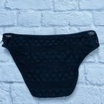 Becca  Black Colorplay Crochet Hipster Bikini Bottom Size S New Photo 3
