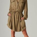 Lucky Brand  Olive Green Women’s mini cargo dress Photo 0