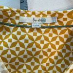 Super Cute Boden Sophia Yellow Geometric Shirt Dress! Size 16 Photo 6