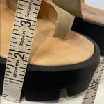 Free People  MEL LUG SOLE PLATFORM WRAP SANDAL IN NEUTRAL TAN EUC SIZE 8 /38 Photo 7