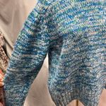 Lou & grey  Findley Space Dye Turlteneck Sweater‎ Blue Marl Womens XS New Relaxed Photo 2