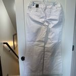 a.n.a NWT . Wide Leg Low Rise White Jean Pant Trouser Flare Business Casual 12x32 Photo 5