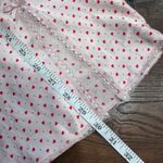 Victoria's Secret Vintage  Angel Pink Hearts Lace Trim Slip Dress Nightie Medium Photo 8