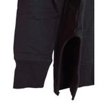 Daily Ritual Black Sweater Style Long Tunic Top LS Sweatshirt MEDIUM Cozy Soft Photo 4