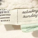 Anthropologie Small Rosemarie Hooded Sherpa Jacket Teddy Sweater Floral Photo 4