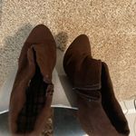 Charlotte Russe  Brown Suede Heels Size 6.5 Photo 2