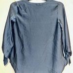 Michael Kors ECU Michael  Solid Satin Tie Top Photo 1