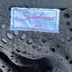 Sundress eyelet shirt dress bell sleeves Xs/small Black Photo 8