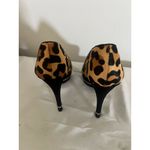 Gianni Bini Gianni‎ Bini Leopard Print Platform Heels Women's Size 9 Stiletto Photo 2