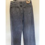 Motel Rocks  Faded Black Distressed Wide Roomy 5-Pocket Denim Jeans Womens Large‎ Photo 8