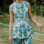 Tuckernuck 100% cotton Water's Edge Hydrangea Rhoda Tunic NEW Photo 3