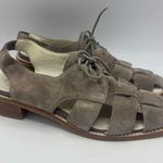 Jeffrey Campbell Gustave Suede Sandals Size 10 Gray Shoes Photo 0
