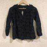 J.Crew NEW NWT  Button-front eyelet peasant top in black Photo 0