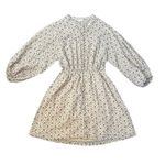 Joie  light pink floral long sleeve peasant dress size S Photo 10