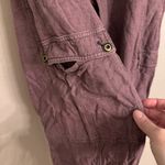 Anthropologie Linen Cargo Pants Photo 5