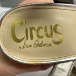 Circus by Sam Edelman Metallic Striped Strappy Adjustable Ankle Block Heels- 7.5 Photo 13