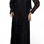 Black lace long sleeve dress with built in cardigan #goth #whimsygoth #formal Size M Photo 0