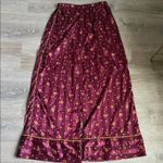 Free People Intimately by party print pajama set in Wine combo XL Photo 7