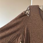 Great condition pink/black sweater. Size 1X. Pink Photo 1