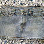 Brandy Melville Jean Skirt Photo 0