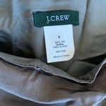 J.Crew Vintage 100% Silk Skirt Neutral Silk Skirt with Front Plead 6 Photo 3