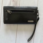 Montana West Embroidered Studded Black Leather Wristlet Wallet Western Rodeo Photo 2