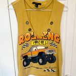 Forever 21  Monster Truck “Rolling Deep” Muscle Tank w/ punk details - MEDIUM Photo 0