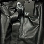 Paige  Ruffle leather mini skirt sz10 $525 Photo 3