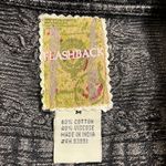 Vintage Flashback embellished jacket with embroidery beading crochet sheen M Black Size M Photo 3