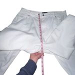 ASOS DESIGN WHITE DENIM JEANS PANT COTTON WOMEN PLUS SIZE 18 TAPERED LEG SKINNY Photo 4