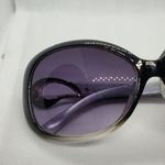 Chico's  Black & Gray Sunglasses & Dust Bag Photo 5