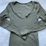 Abercrombie & Fitch Abercrombie Long Sleeve Bodysuit Photo 0