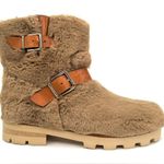 Jimmy Choo  Moto Youth II Strap Artificial Fur Ankle Booties Size EU 41 Photo 10