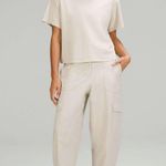 Lululemon Relaxed-Fit Cotton-Blend
Turtleneck T-Shirt - Natural Ivory Photo 1