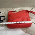 The Sak Coral papaya Leather Shoulder Bag Everyday Casual Purse Stylish Handbag Photo 7