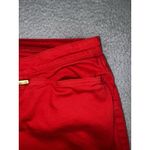 Eileen Fisher Eileen‎ Fisher Women Jeans 16 Ankle Skinny Burnt Orange Organic Cotton Boho Chic Photo 9