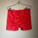 JoyLab  Red and Orange Patterned Shorts Photo 1