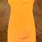 Strapless Orange Dress Size XS Photo 1