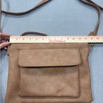 Shiraleah Shirahleah Chicago Crossbody Shoulder Vegan Leather Purse‎ Adjustable Straps Tan Photo 14