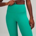 Lululemon NWOT  Wunder Train High-Rise Crop 23" Sz
10, Maldives Green $88 MSRP Photo 7