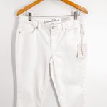 Universal Threads Universal Thread Mid Rise Skinny Jeans White Denim Size 10 Photo 4